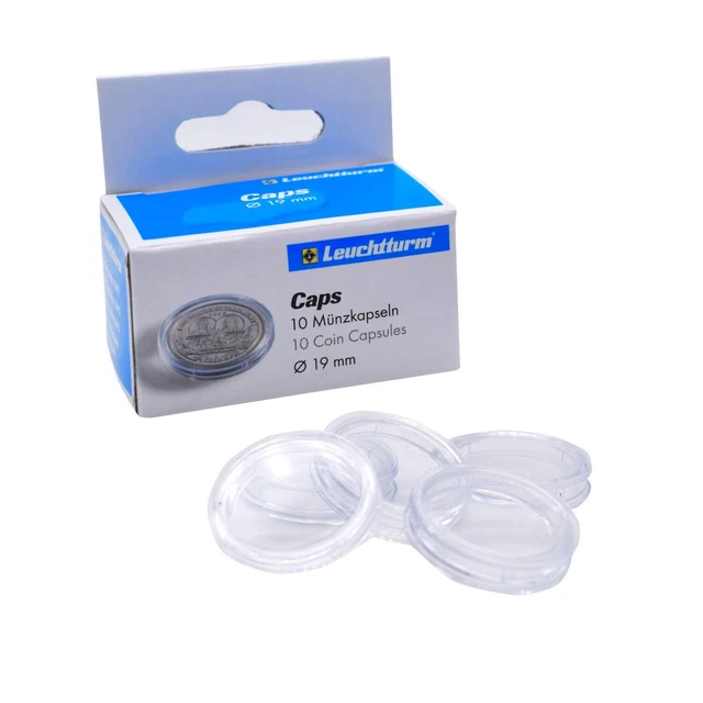 Lighthouse coin capsules Inside diameter 34 mm 100erPack