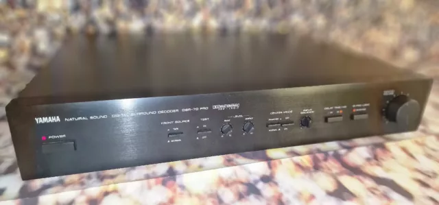 Yamaha DSR-70 Pro Digital Surround Processor Amplifier Digital Decoder Amp