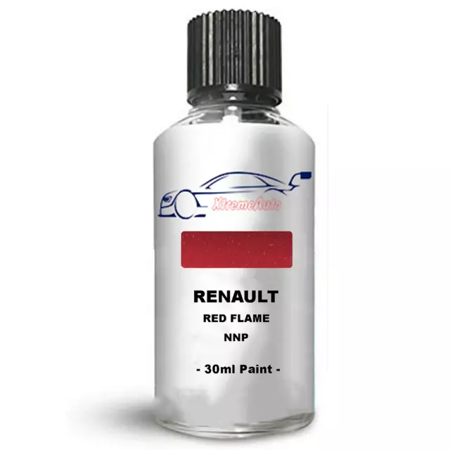 Touch Up Paint For Renault Kadjar Red Flame Nnp Stone Chip Brush