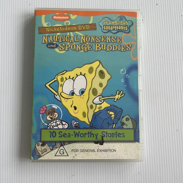 SPONGEBOB SQUAREPANTS NAUTICAL Nonsense and Sponge Buddies DVD