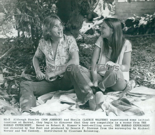 DON JOHNSON AND Laurie Walters find out that they are compatable i- Old  Photo £4.64 - PicClick UK