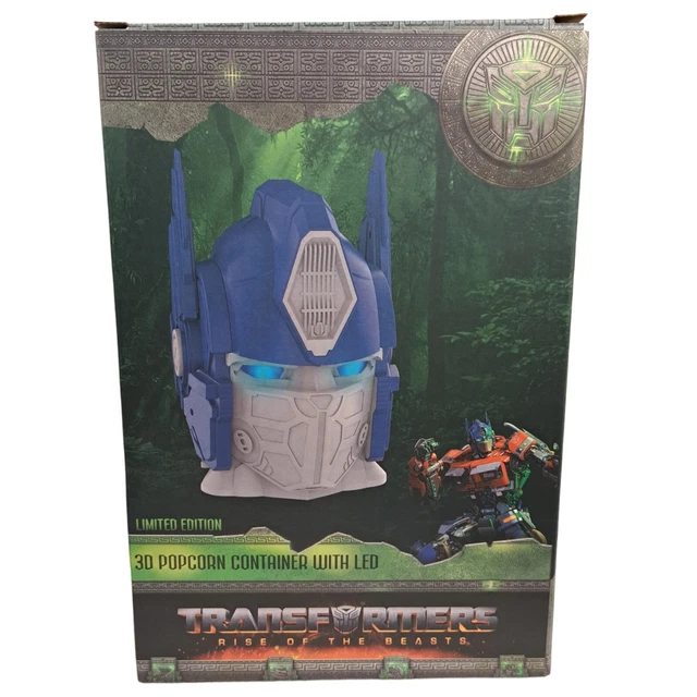 CINEMARK TRANSFORMERS ROTB Optimus Prime LED Limited Edition Popcorn