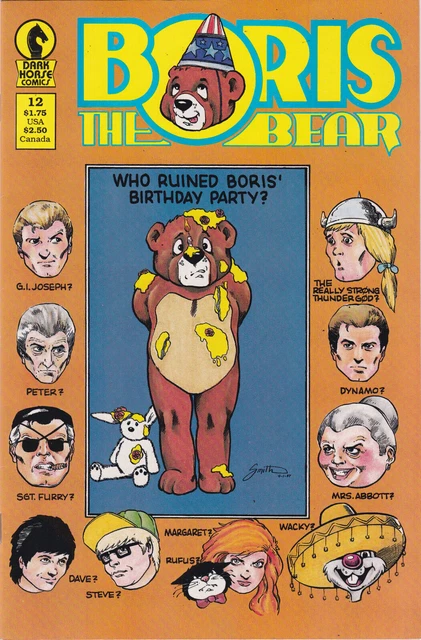 Boris the Bear #12,  (1986-1987) Dark Horse Comics