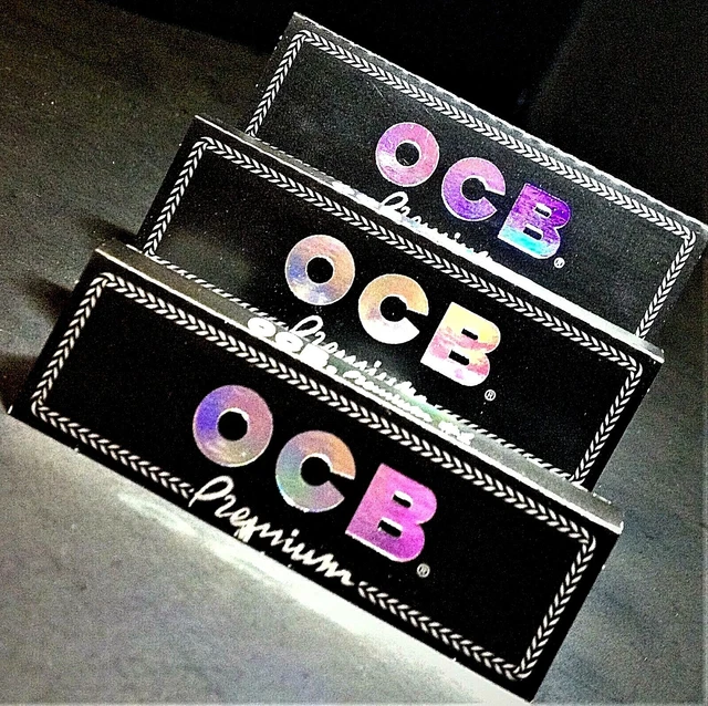 OCB Premium #1 Single Wide Rolling Papers Ultra Thin Slow Burn 3 Pk/50 FREE2Ship