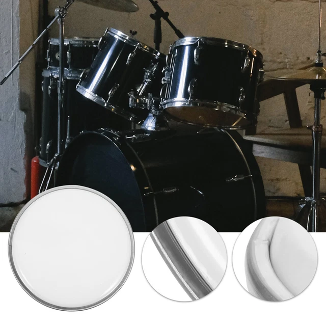 Peau De Tambour En Chèvre Naturelle – Remplacement Pour Percussion, Enseignement, Diamètre 40 Cm