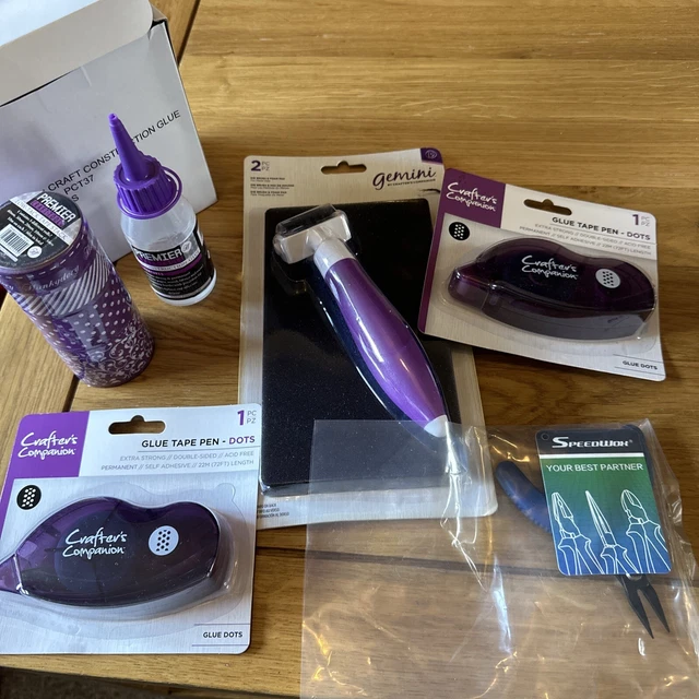 CRAFTER'S COMPANION Job Lot Craft Tools Glue Etc New £26.00 PicClick UK