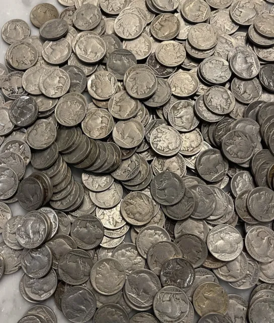 [Lot of 40] Buffalo Nickels Full Readable Dates - Choose How Many Lots of 40! 3