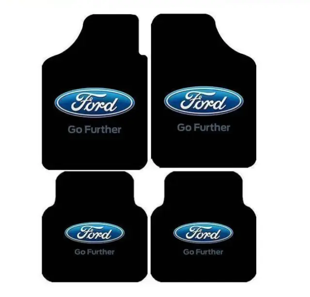 Universal 4PCS For Ford All Models Anti-slip Waterproof Custom Car Floor mats