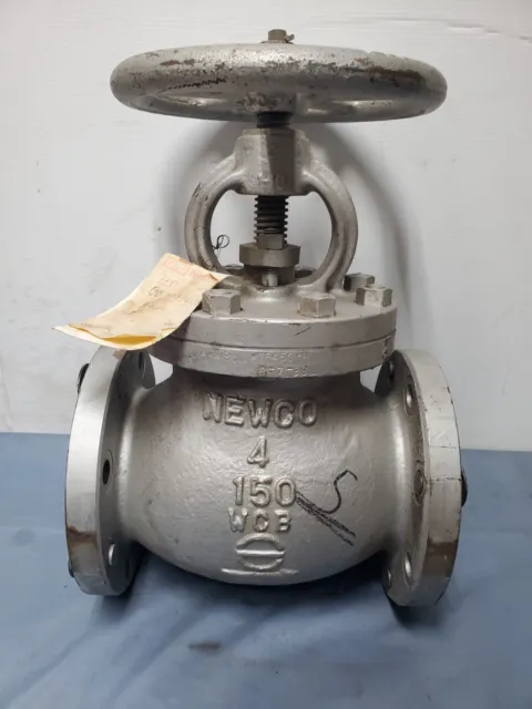 Newco 4" 150 WCB Gate Valve