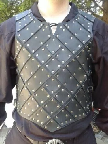 LARP Leather Scale Armor Medieval Breastplate