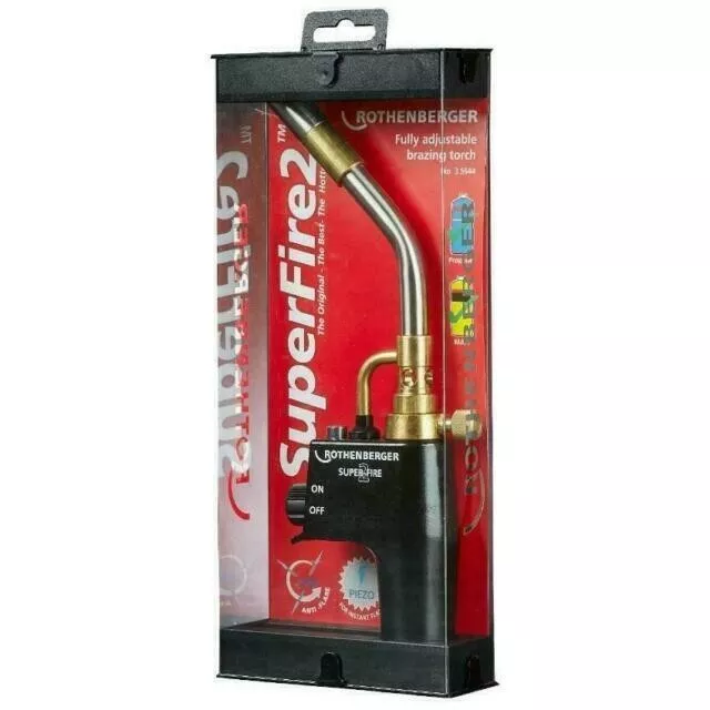 ROTHENBERGER SuperFire 2 Soldering and Brazing Blow Torch 3.5644