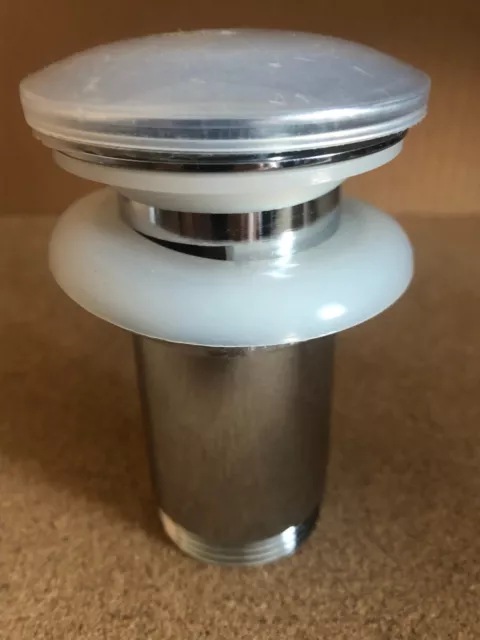 Sifon Siphon Pop Up Ablaufventil mit Überlauf Waschbecken Abfluss Ablaufgarnitur