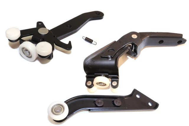 Porta Scorrevole Guida a Rulli Set 3 Pezzi per VW V T5 Multivan Box Bus Nuova