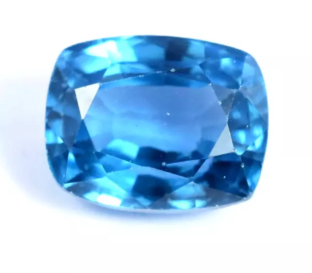 Impecable 5.60Ct Natural Ceilán Azul Espinela 10x8x6mm Forma Cojín Piedra...