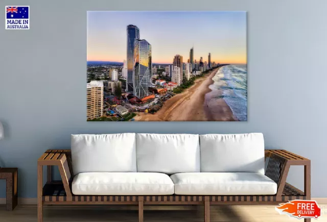 Gold Coast in Queensland Paradise Wall Canvas Home Decor Australian Made Quality