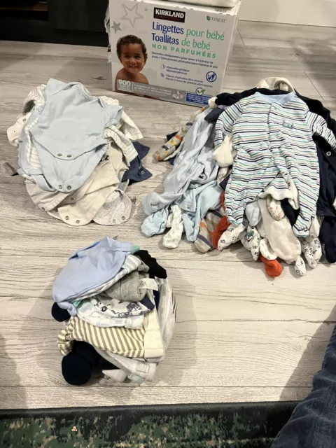 baby boy clothes bundle 0-3 months