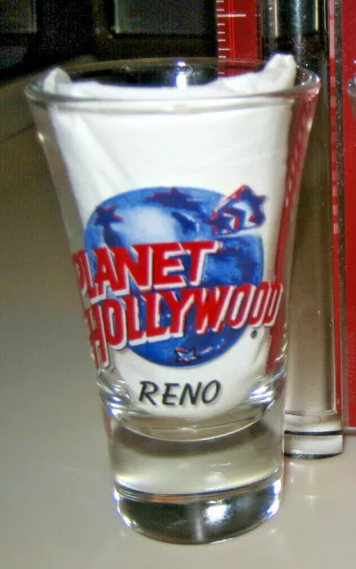 PLANET HOLLYWOOD *  RENO  * Shot Glass