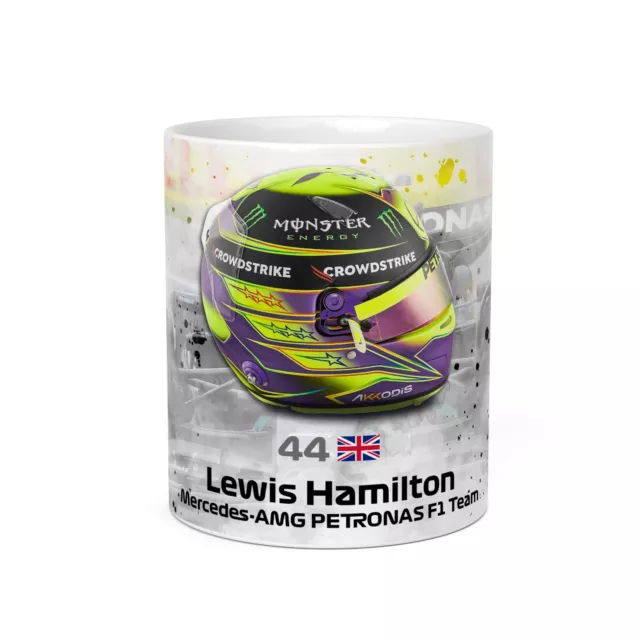Lewis Hamilton | Mercedes | F1 Season 2023 | Mug 11oz | Glossy Finish