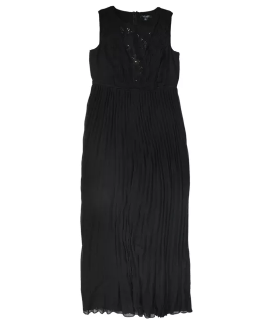 Ralph Lauren Womens Lalita Gown Dress, Black, 8