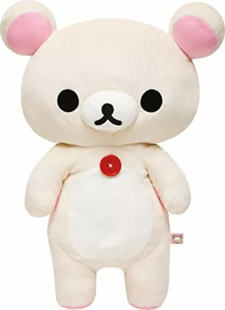 San-X Rilakkuma Stuffed Toy Plush L Size Korilakkuma MR75801 Doll New Japan
