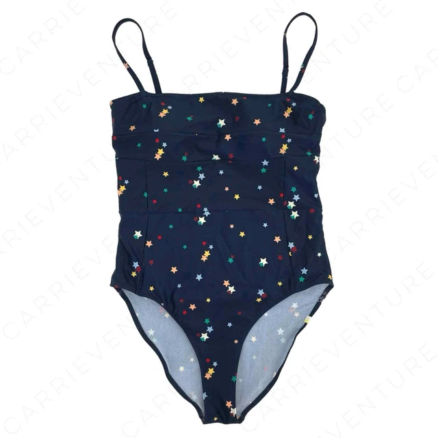 Summersalt The Oasis Deep Sea Scatter Stars One Piece Swimsuit Navy Blue Multi