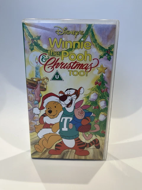 WINNIE THE POOH & Christmas Too Walt Disney VHS Tape Vintage £4.36 ...
