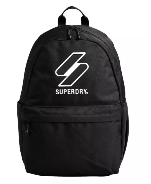 SUPERDRY UNISEX ESSENTIAL Montana Backpack Black Black One Size 34.99 PicClick