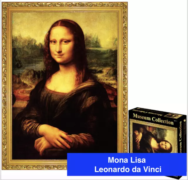 Museum Famous Painting Jigsaw Puzzle 1000 Pieces Mona Lisa-Leonardo da Vinci