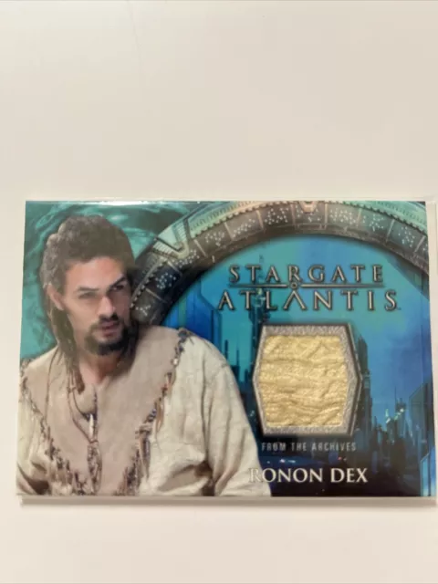 Stargate Atlantis Ronon Dex Costume card Jason Momoa