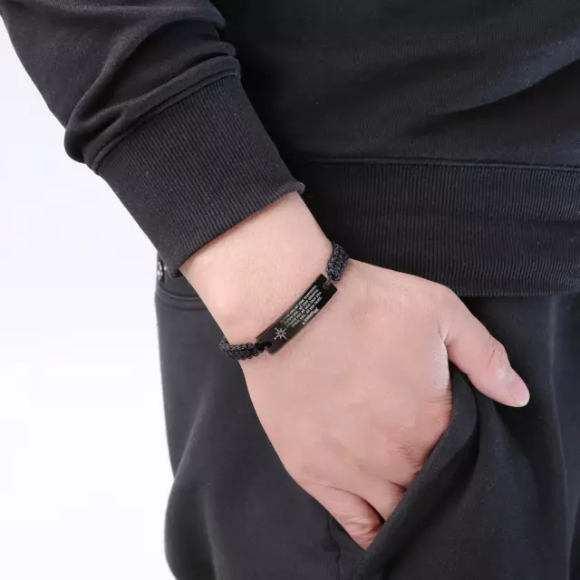 to My Son Bracelet Casual Son Gift from Mom and Dad for Son