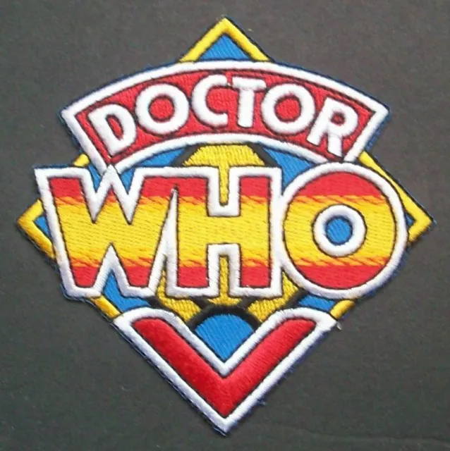 Doctor Who Original Logo Embroidered Patch -new