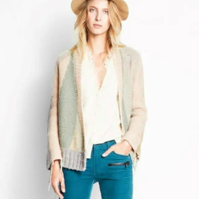 Zadig & Voltaire Celia Court Spi Deluxe Wool & Alpaca Blend Cardigan Sz.xs/S