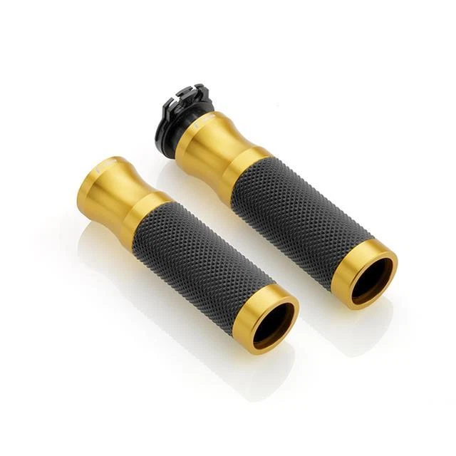 Rizoma Sport Gold Aluminium Handlebar Grips Triumph Street Triple 675 2008-2012