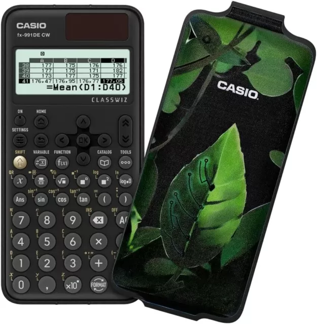 Casio FX-991DE CW Taschenrechner Rechner Bürorechner Schulrechner Hülle Deutsch