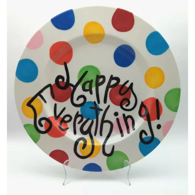 Coton Colors Happy Everything Large Plate Platter 17”