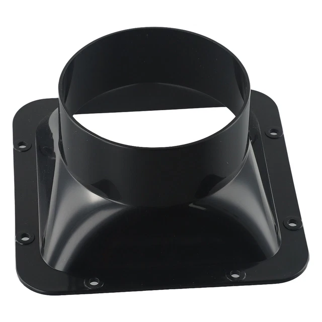 Wandflansch Entlüftungsanschluss 100mm - Wasserdicht Für Küchenhaube & Badlüfter