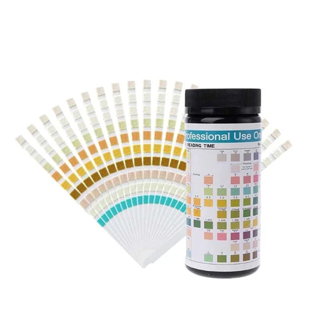 100 Strips Urine Test Strip 10 Parameters S2F7