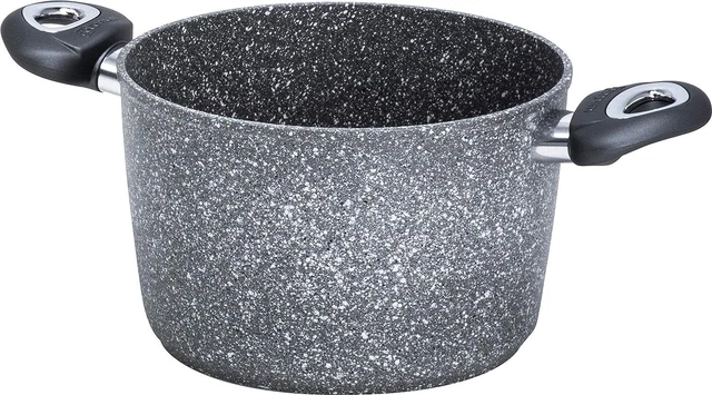 Pentola 24cm Aeternum Bialetti Madame Petravera In Pietra Lavica Induzione