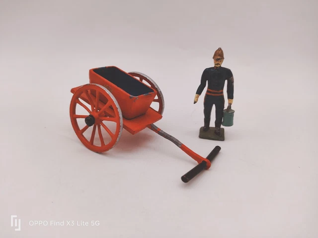 Soldats De Plomb CBG MIGNOT - Pompe à Bras Et Pompiers - Miniatures Collection