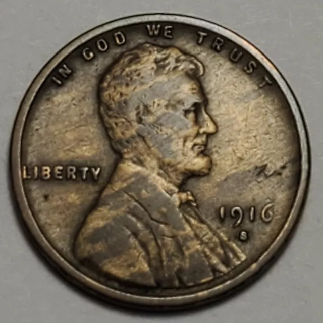 Nicer Low Mintage 1916 S Lincoln Wheat Cent