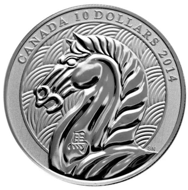 CANADA $10 2015 Silver 1/2oz. Specimen 'Year of the Horse' Mint pack