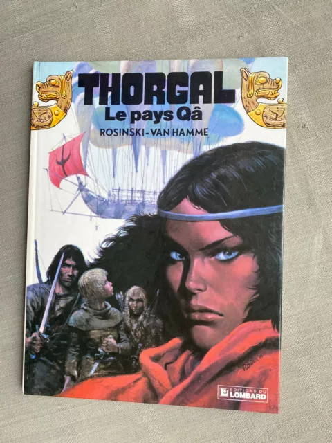 Van Hamme Rosinski Thorgal Tome 10 le Pays Qâ Eo IN Very Good Condition