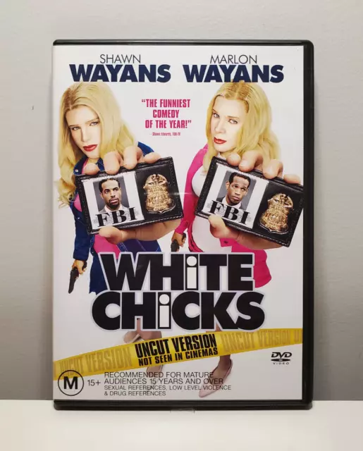 https://www.picclickimg.com/KNsAAOSwN91kyKyL/White-Chicks-2004-DVD-R4-Shawn-Marlon.webp