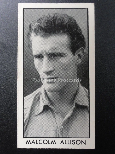 No.15 MALCOLM ALLISON - Football Stars by D.C. Thomson & Co 1957