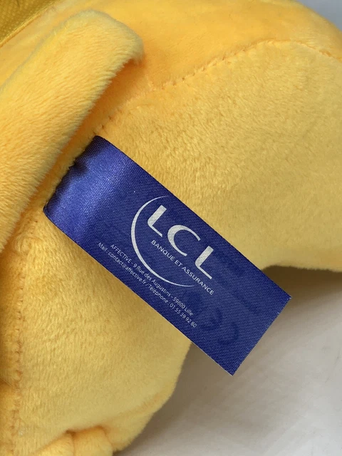 Peluche Lion Mascotte LCL Tour De France 2018 - Maillot Jaune Cyclisme, Publicité, France