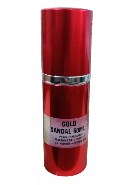 Parag Fragrances Gold Sandal 60ml Perfume Attar & Essential oils For Unisex