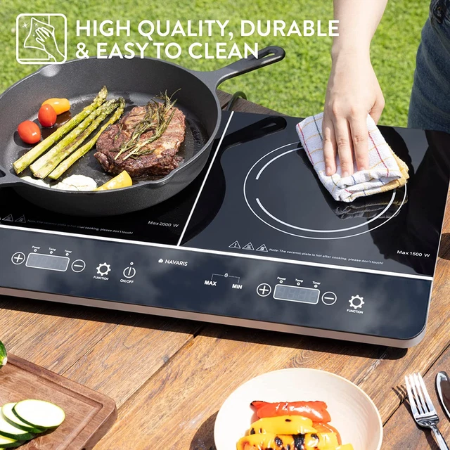 Navaris Double Plaque à Induction - 3500W - a Induction... 5