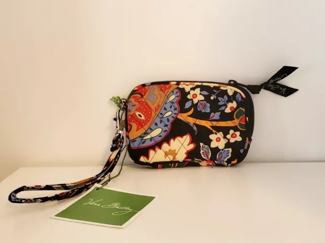 VERA BRADLEY Tech Case Wristlet Pouch in Versailles - Phone Wallet Coin Purse VERA BRADLEY Tech Case Wristlet Pouch in Versailles - Phone Wallet Coin Purse