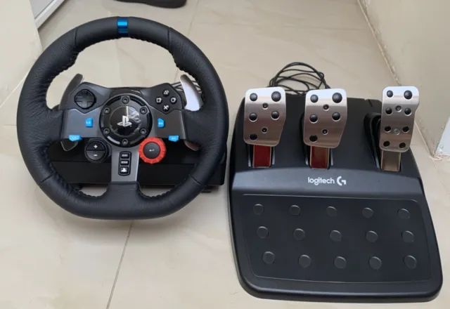 Volante Logitech Driving Force GT - PS3 e PC - MeuGameUsado