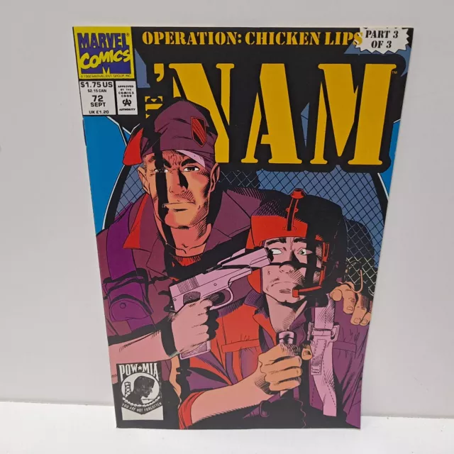 The 'Nam #72 Marvel Comics VF/NM